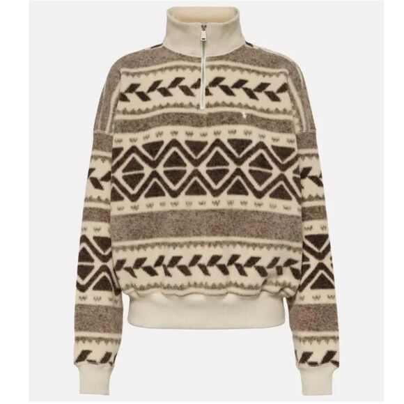 Polo Ralph Lauren Geo-Motif Fleece Pullover - Picture 2 of 7